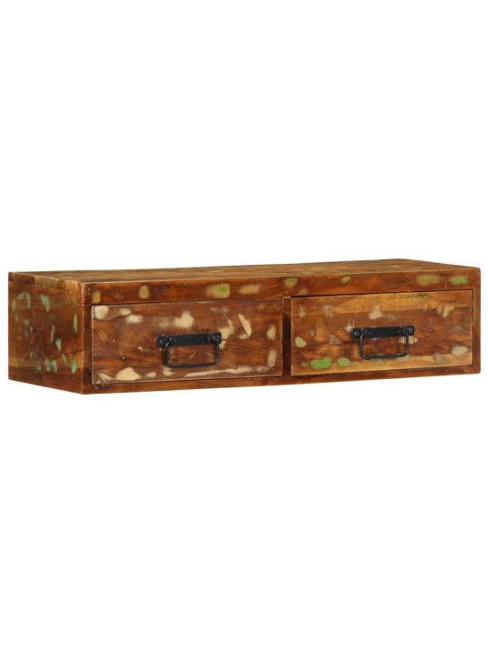 Nástěnná tv skříňka 80 x 30 x 19 cm masivní recyklované dřevo