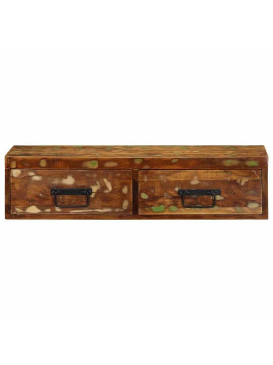 Nástěnná tv skříňka 80 x 30 x 19 cm masivní recyklované dřevo