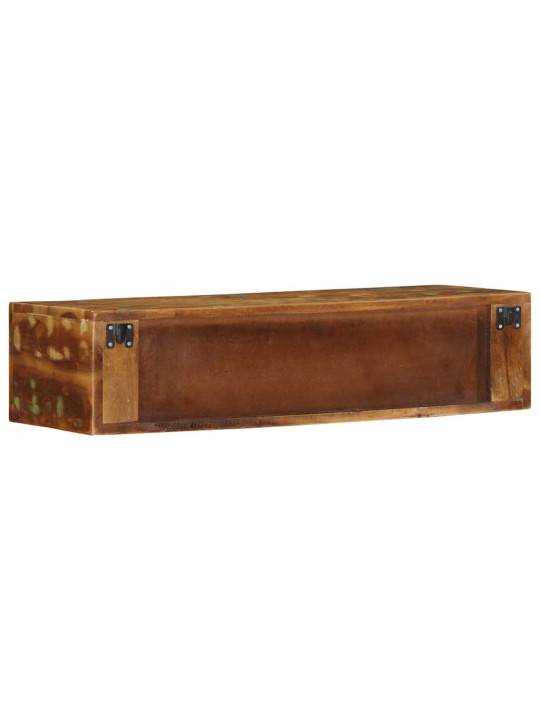 Nástěnná tv skříňka 80 x 30 x 19 cm masivní recyklované dřevo