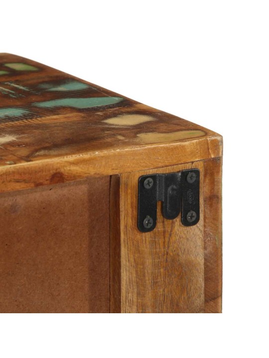 Nástěnná tv skříňka 100 x 30 x 19 cm masivní recyklované dřevo