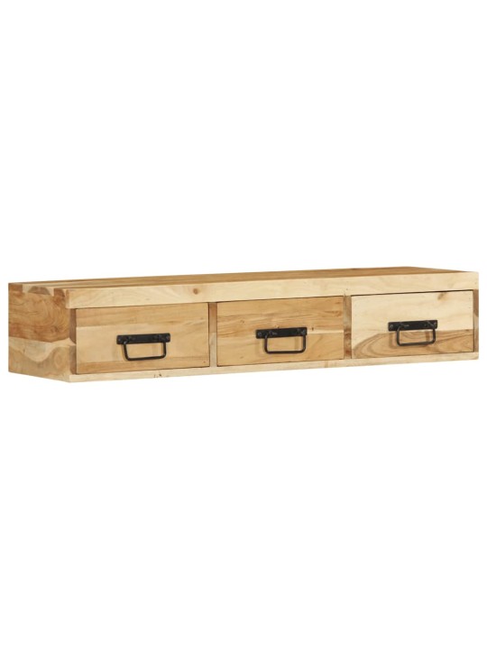 Nástěnná tv skříňka 100 x 30 x 19 cm masivní akáciové dřevo