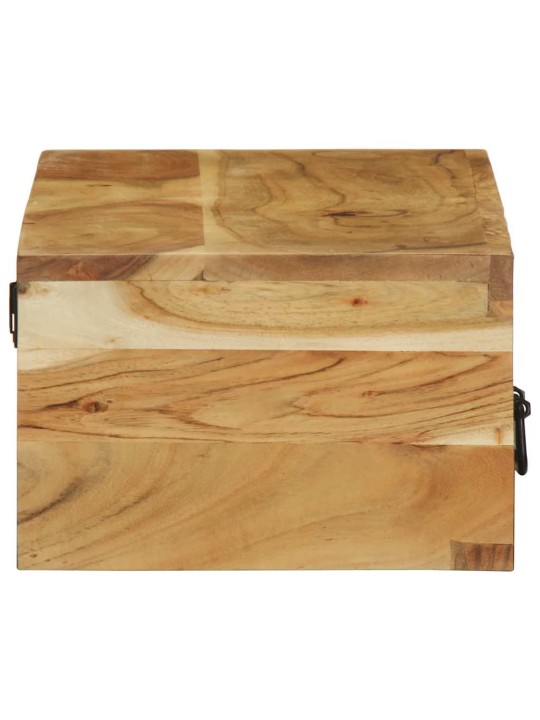 Nástěnná tv skříňka 100 x 30 x 19 cm masivní akáciové dřevo