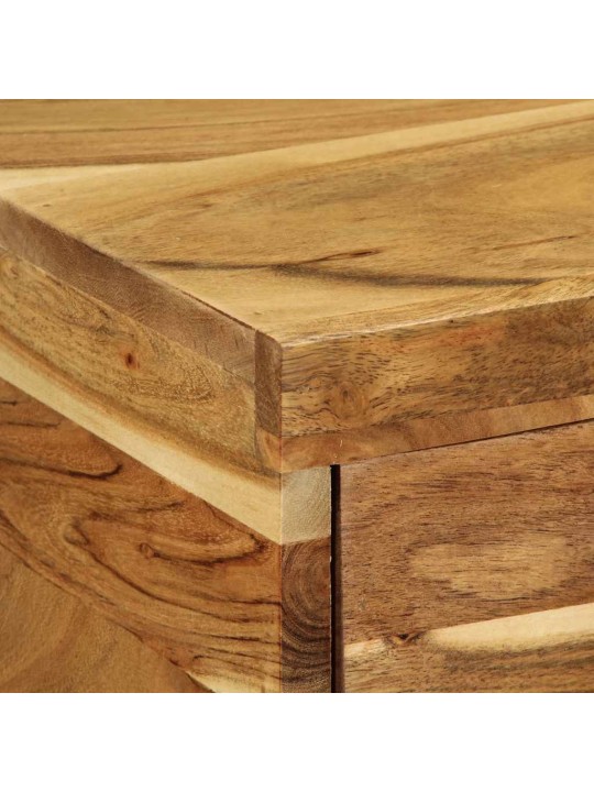 Nástěnná tv skříňka 100 x 30 x 19 cm masivní akáciové dřevo