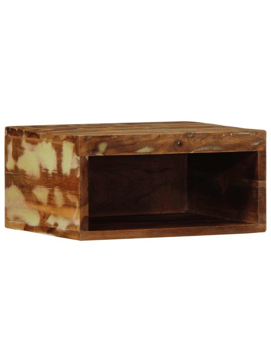 Nástěnná TV skříňka 40 x 30 x 19 cm masivní recyklované dřevo
