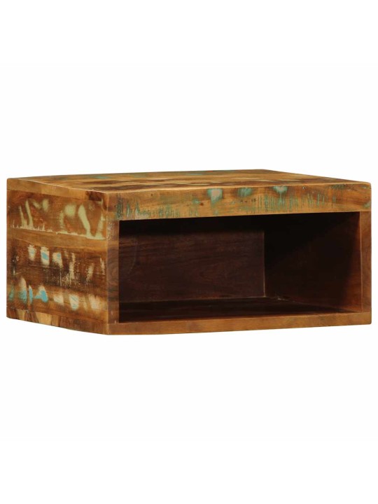 Nástěnná TV skříňka 40 x 30 x 19 cm masivní recyklované dřevo