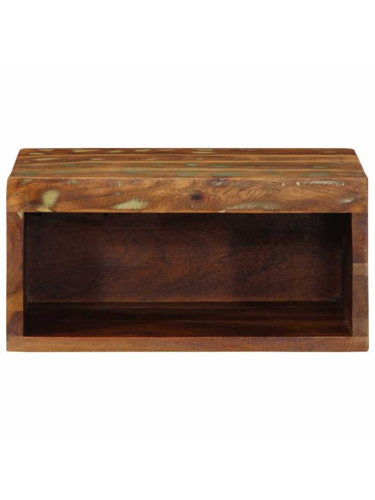 Nástěnná TV skříňka 40 x 30 x 19 cm masivní recyklované dřevo