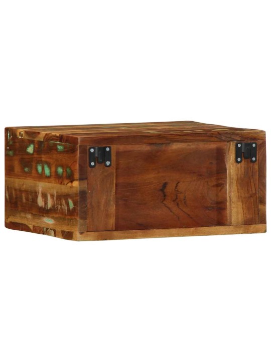 Nástěnná TV skříňka 40 x 30 x 19 cm masivní recyklované dřevo