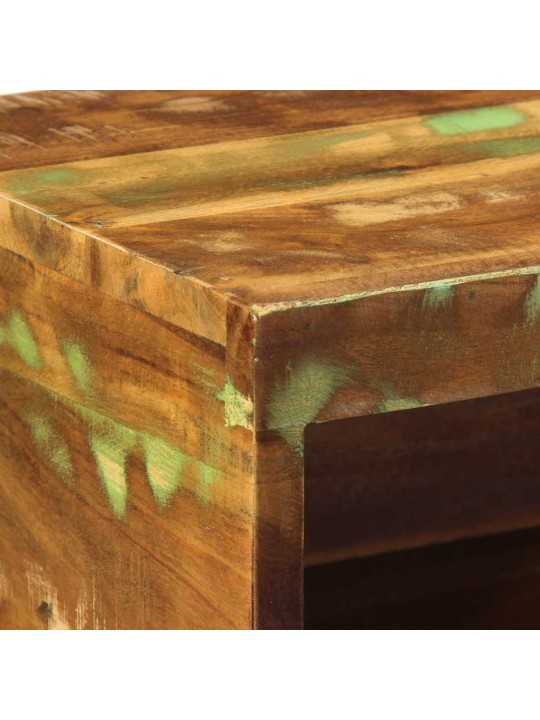 Nástěnná TV skříňka 40 x 30 x 19 cm masivní recyklované dřevo