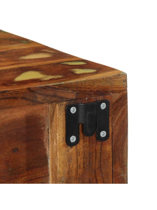 Nástěnná TV skříňka 40 x 30 x 19 cm masivní recyklované dřevo