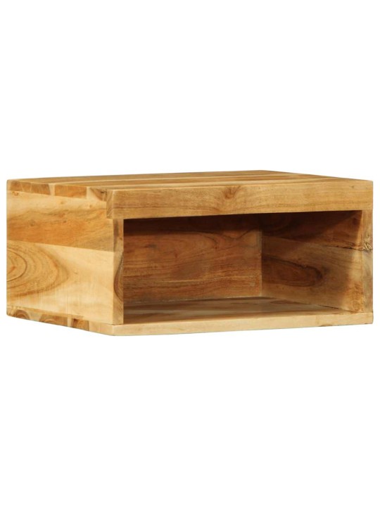 Nástěnná tv skříňka 40 x 30 x 19 cm masivní akáciové dřevo