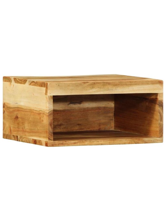 Nástěnná tv skříňka 40 x 30 x 19 cm masivní akáciové dřevo