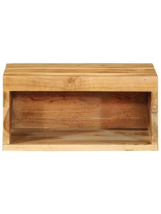 Nástěnná tv skříňka 40 x 30 x 19 cm masivní akáciové dřevo