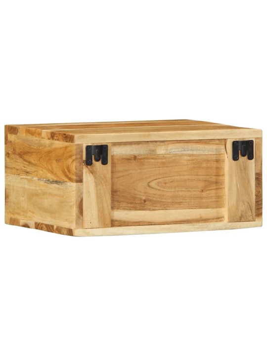 Nástěnná tv skříňka 40 x 30 x 19 cm masivní akáciové dřevo