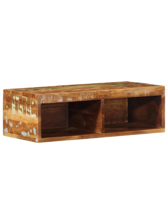 Nástěnná TV skříňka 60 x 30 x 19 cm masivní recyklované dřevo