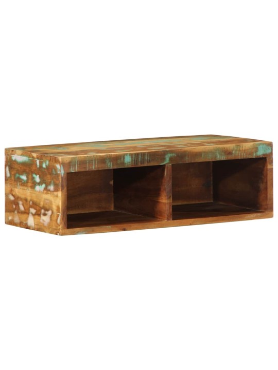Nástěnná TV skříňka 60 x 30 x 19 cm masivní recyklované dřevo