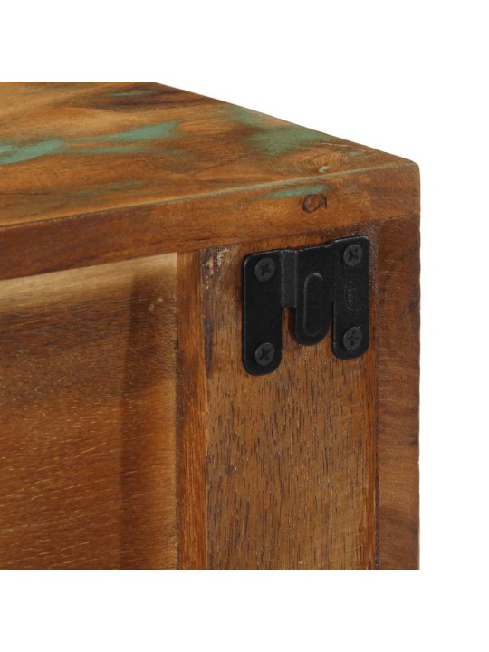 Nástěnná TV skříňka 60 x 30 x 19 cm masivní recyklované dřevo