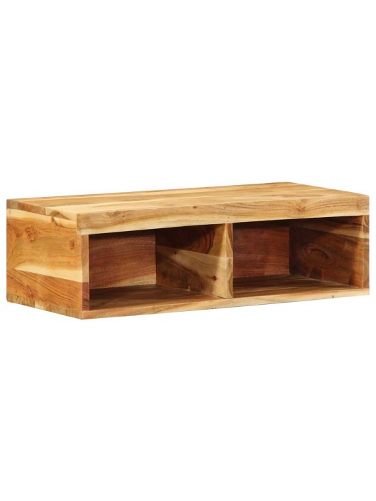 Nástěnná tv skříňka 60 x 30 x 19 cm masivní akáciové dřevo