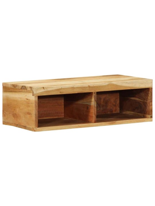 Nástěnná tv skříňka 60 x 30 x 19 cm masivní akáciové dřevo