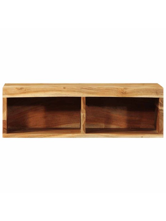 Nástěnná tv skříňka 60 x 30 x 19 cm masivní akáciové dřevo