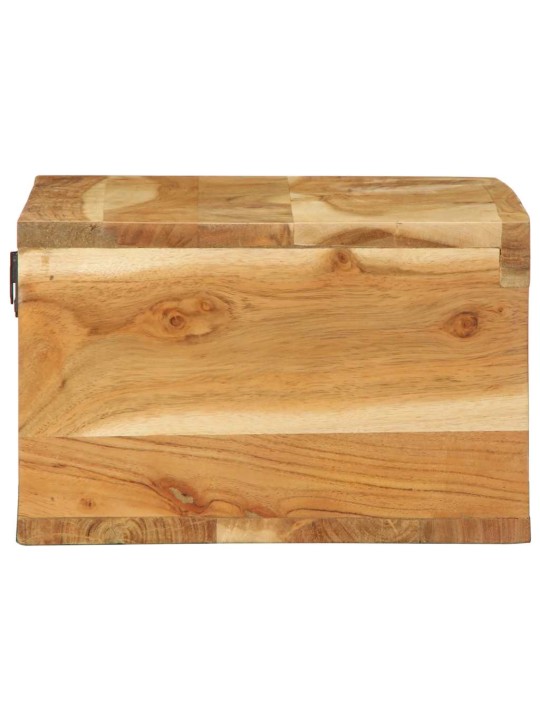 Nástěnná tv skříňka 60 x 30 x 19 cm masivní akáciové dřevo