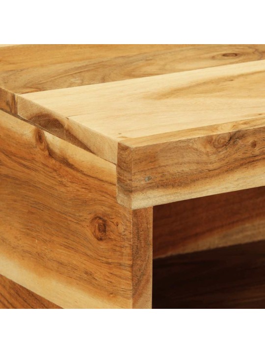 Nástěnná tv skříňka 60 x 30 x 19 cm masivní akáciové dřevo