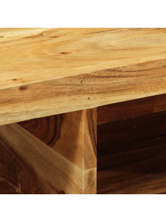 Nástěnná tv skříňka 60 x 30 x 19 cm masivní akáciové dřevo