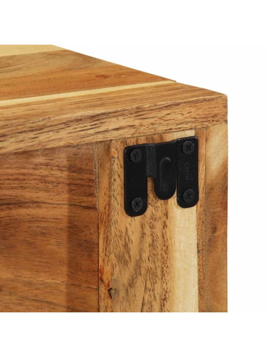 Nástěnná tv skříňka 60 x 30 x 19 cm masivní akáciové dřevo