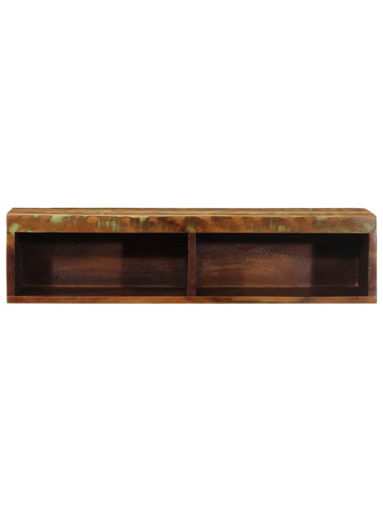 Nástěnná tv skříňka 80 x 30 x 19 cm masivní recyklované dřevo