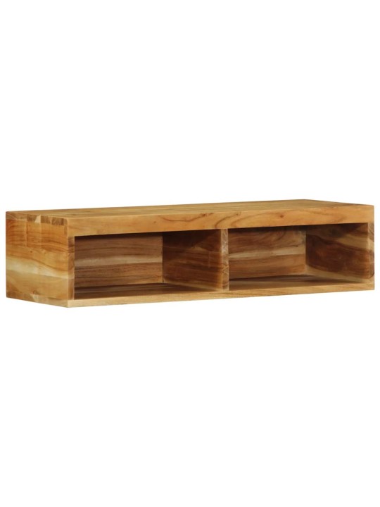 Nástěnná tv skříňka 80 x 30 x 19 cm masivní akáciové dřevo