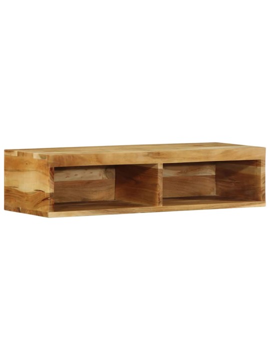 Nástěnná tv skříňka 80 x 30 x 19 cm masivní akáciové dřevo