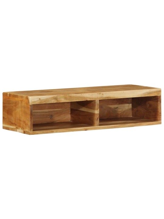 Nástěnná tv skříňka 80 x 30 x 19 cm masivní akáciové dřevo