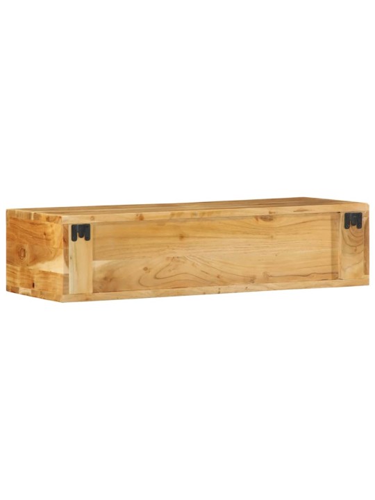 Nástěnná tv skříňka 80 x 30 x 19 cm masivní akáciové dřevo