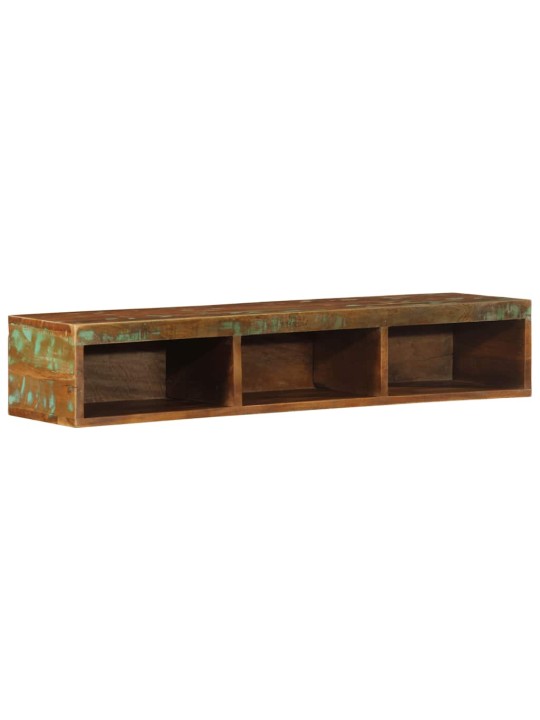 Nástěnná tv skříňka 100 x 30 x 19 cm masivní recyklované dřevo