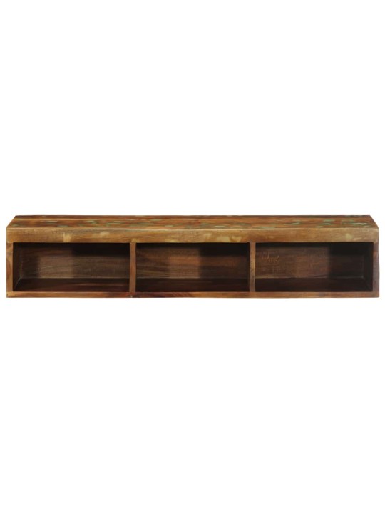 Nástěnná tv skříňka 100 x 30 x 19 cm masivní recyklované dřevo