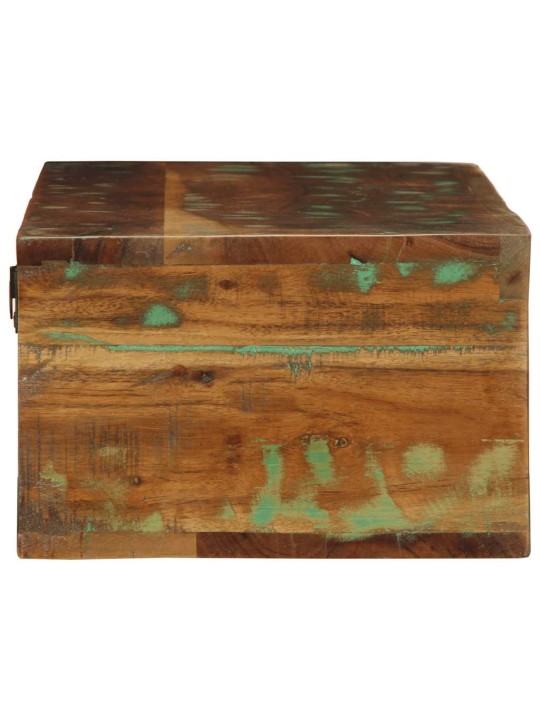 Nástěnná tv skříňka 100 x 30 x 19 cm masivní recyklované dřevo