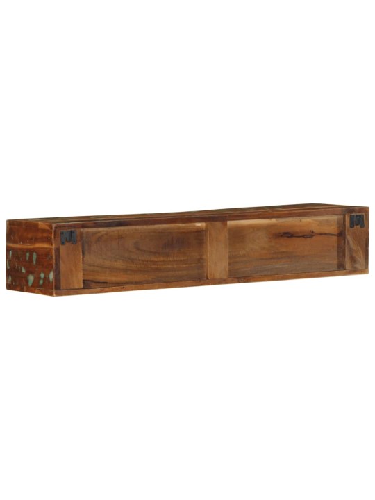 Nástěnná tv skříňka 100 x 30 x 19 cm masivní recyklované dřevo