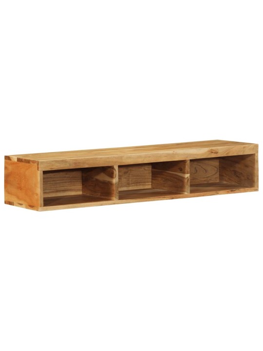 Nástěnná tv skříňka 100 x 30 x 19 cm masivní akáciové dřevo