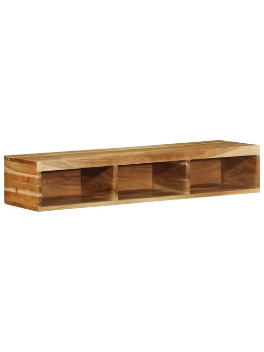 Nástěnná tv skříňka 100 x 30 x 19 cm masivní akáciové dřevo