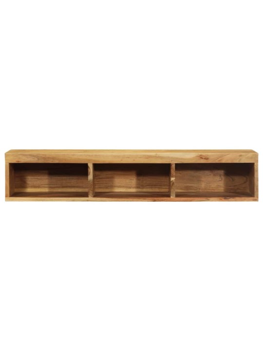 Nástěnná tv skříňka 100 x 30 x 19 cm masivní akáciové dřevo