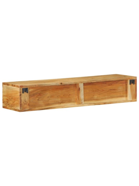 Nástěnná tv skříňka 100 x 30 x 19 cm masivní akáciové dřevo