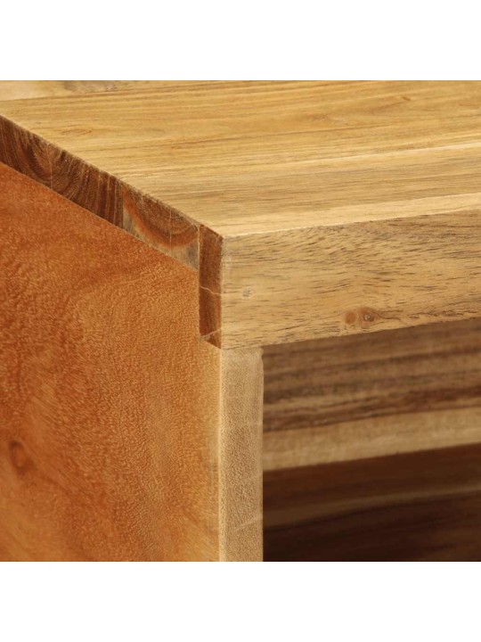Nástěnná tv skříňka 100 x 30 x 19 cm masivní akáciové dřevo