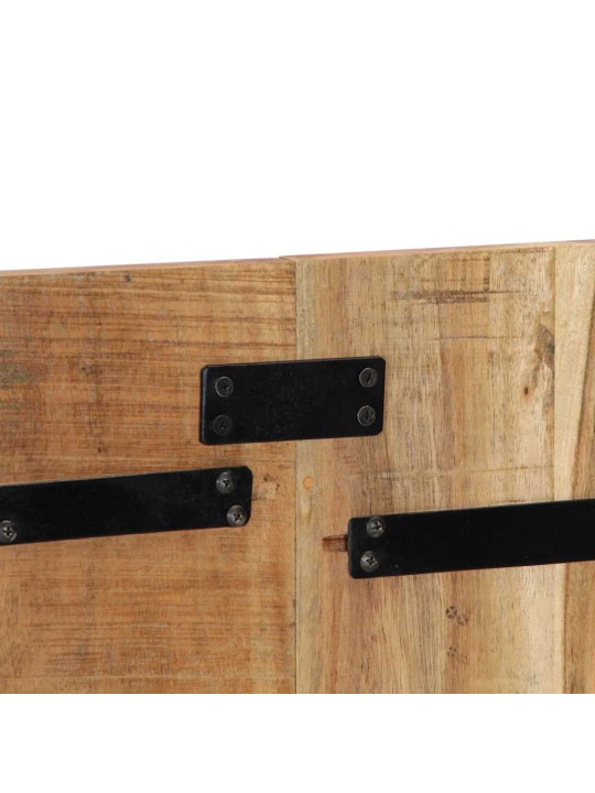 Čelo postele 120 cm masivní dřevo akácie