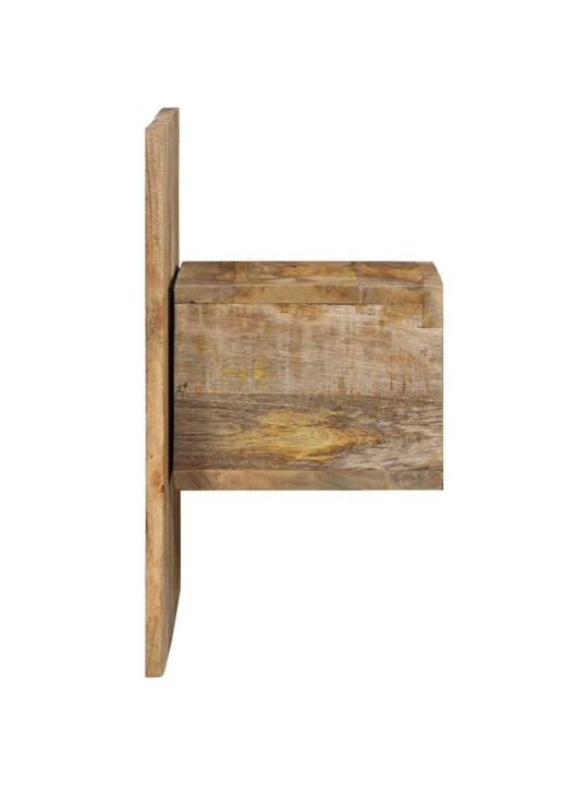 Noční stolek 50x27x50 cm hrubý mangovník