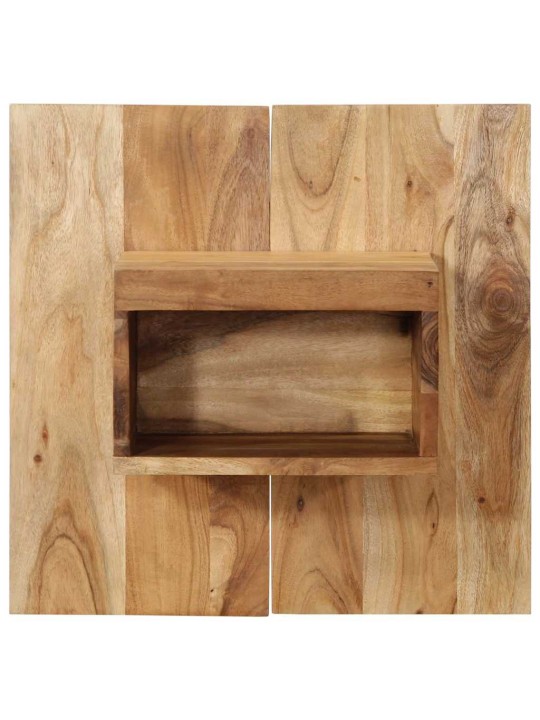 Noční stolek 50x27x50 cm masivní akáciové dřevo