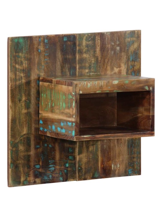 Noční stolek vícebarevný 50x27x50 cm recyklované dřevo