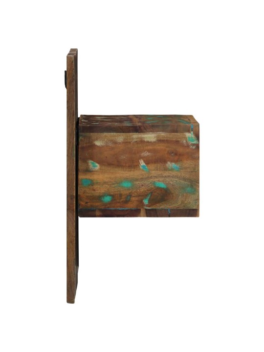 Noční stolek vícebarevný 50x27x50 cm recyklované dřevo