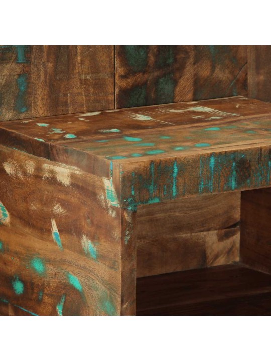 Noční stolek vícebarevný 50x27x50 cm recyklované dřevo