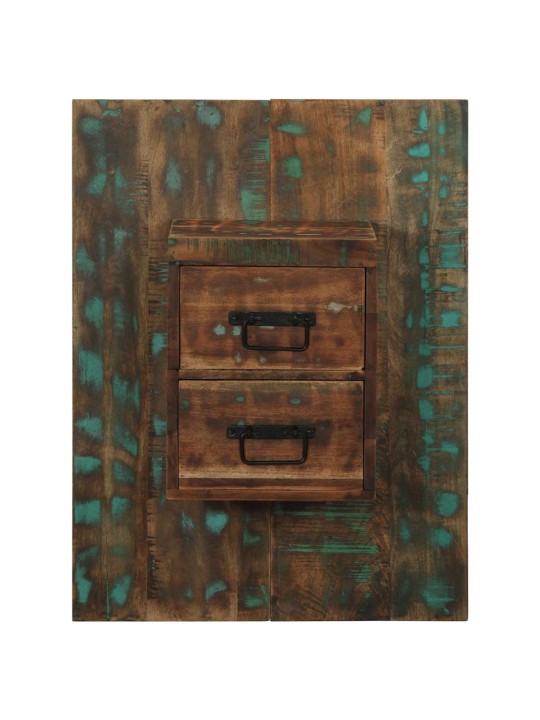Noční stolek vícebarevný 60x32x80 cm recyklované dřevo