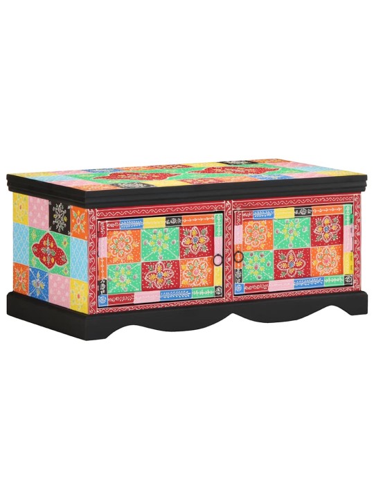 Konferenční stolek multicolour 90x50x40 cm masivní dřevo mango