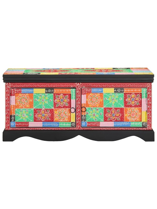 Konferenční stolek multicolour 90x50x40 cm masivní dřevo mango